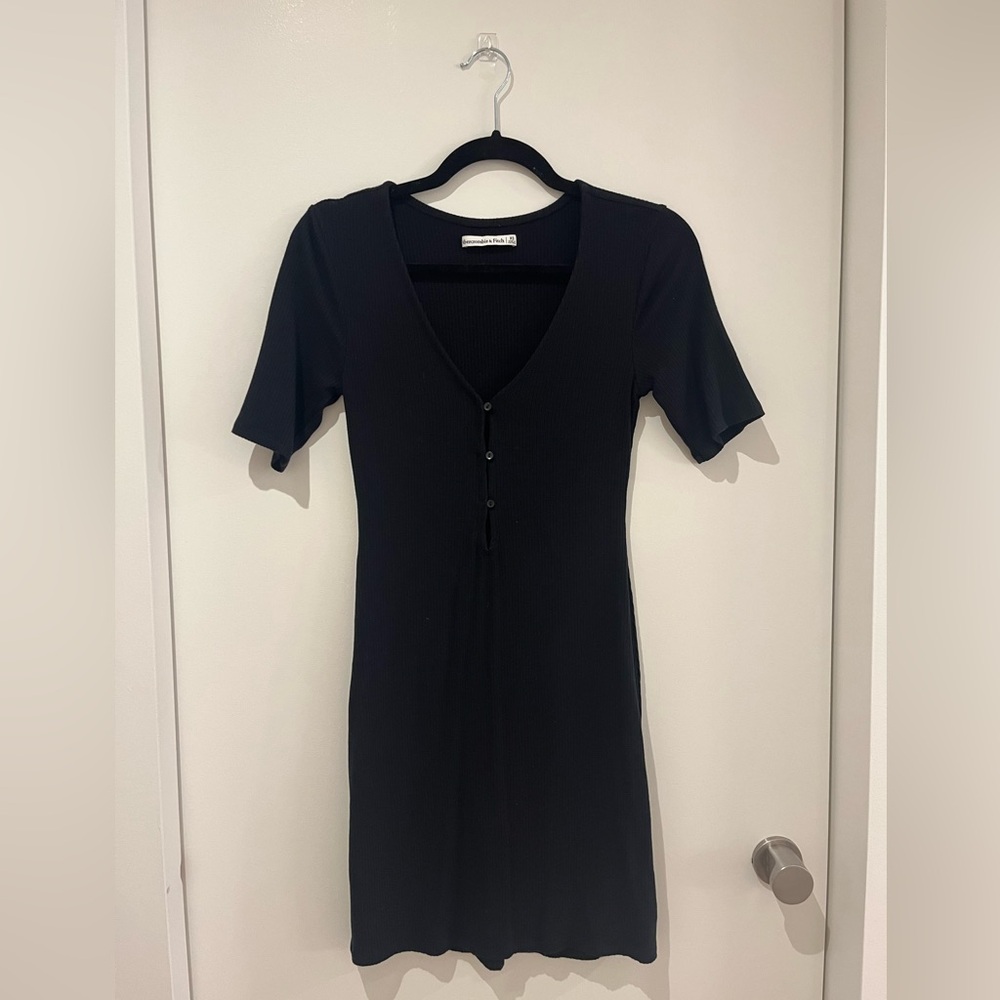 Abercrombie Triple Keyhole Knit Mini Dress